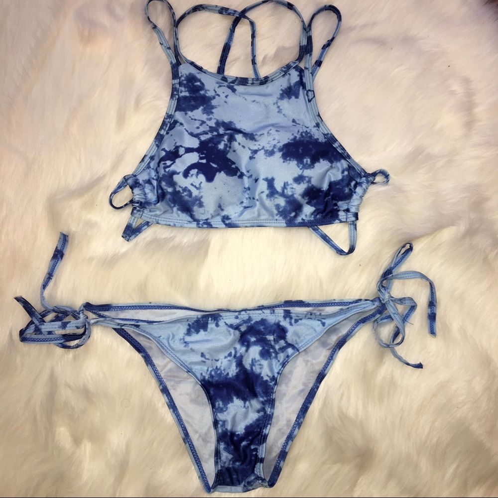 Tie dye bikini